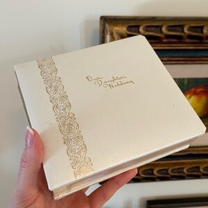 Vintage “Our Daughter’s Wedding” Unused Embossed Wedding Album